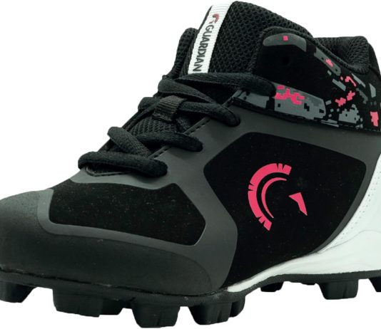 guardian baseball youth high top baseball cleats for boys and girls softball cleats size 12 little kid to 7 big kid