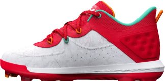 under armour boys harper 8 tpu jr baseball shoe