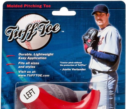 tuff toe molded pitchers cleat guard protector 1