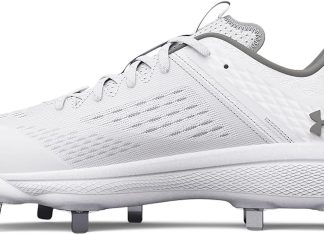 under armour mens yard low mt baseball cleat shoe