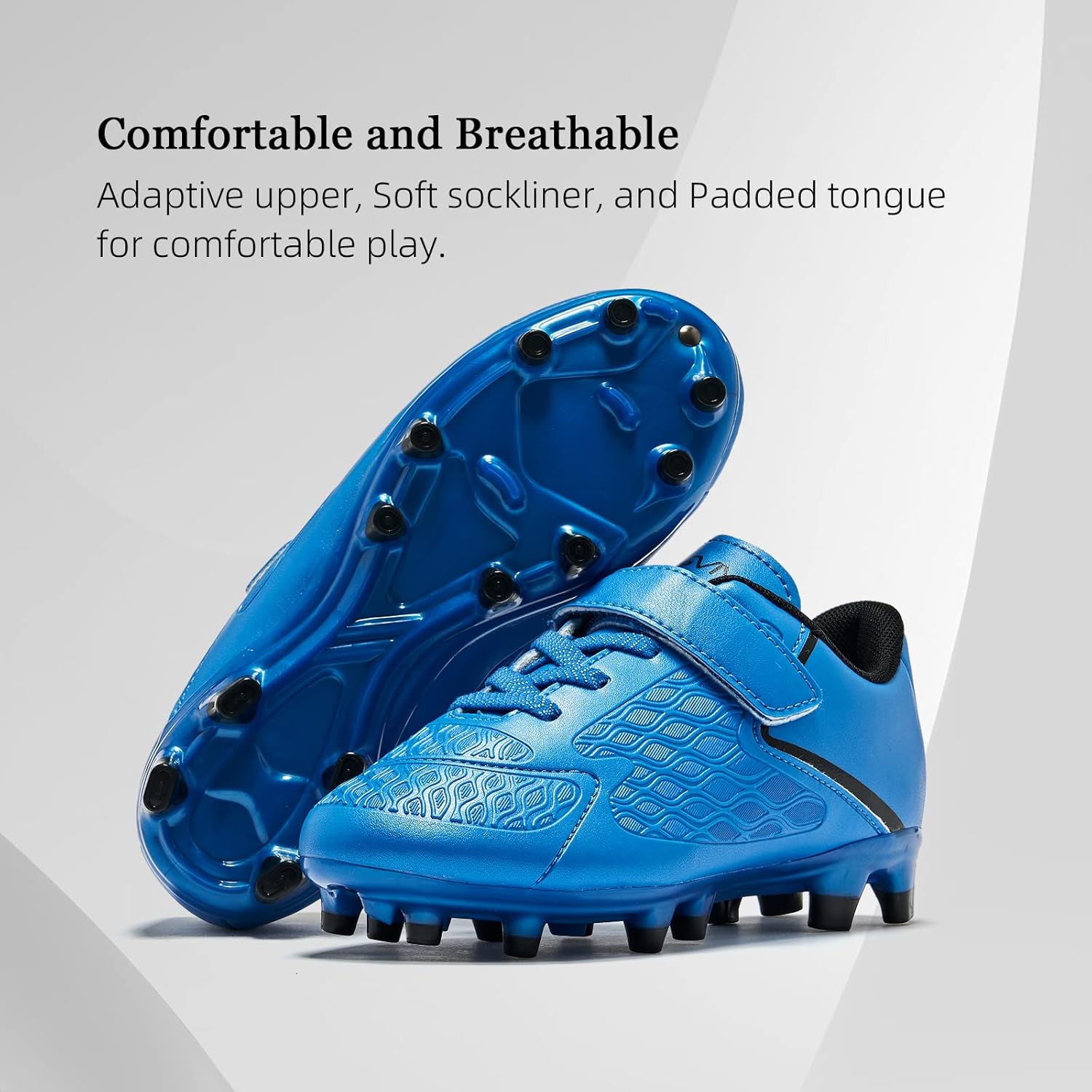 Soccer Cleats, Kids Firm Ground Football Shoes, Boys Girls Athletic Outdoor | Football cleats, Soccer cleats Soccer Cleats, Kids Firm Ground Football Shoes, Boys Girls Athletic Outdoor