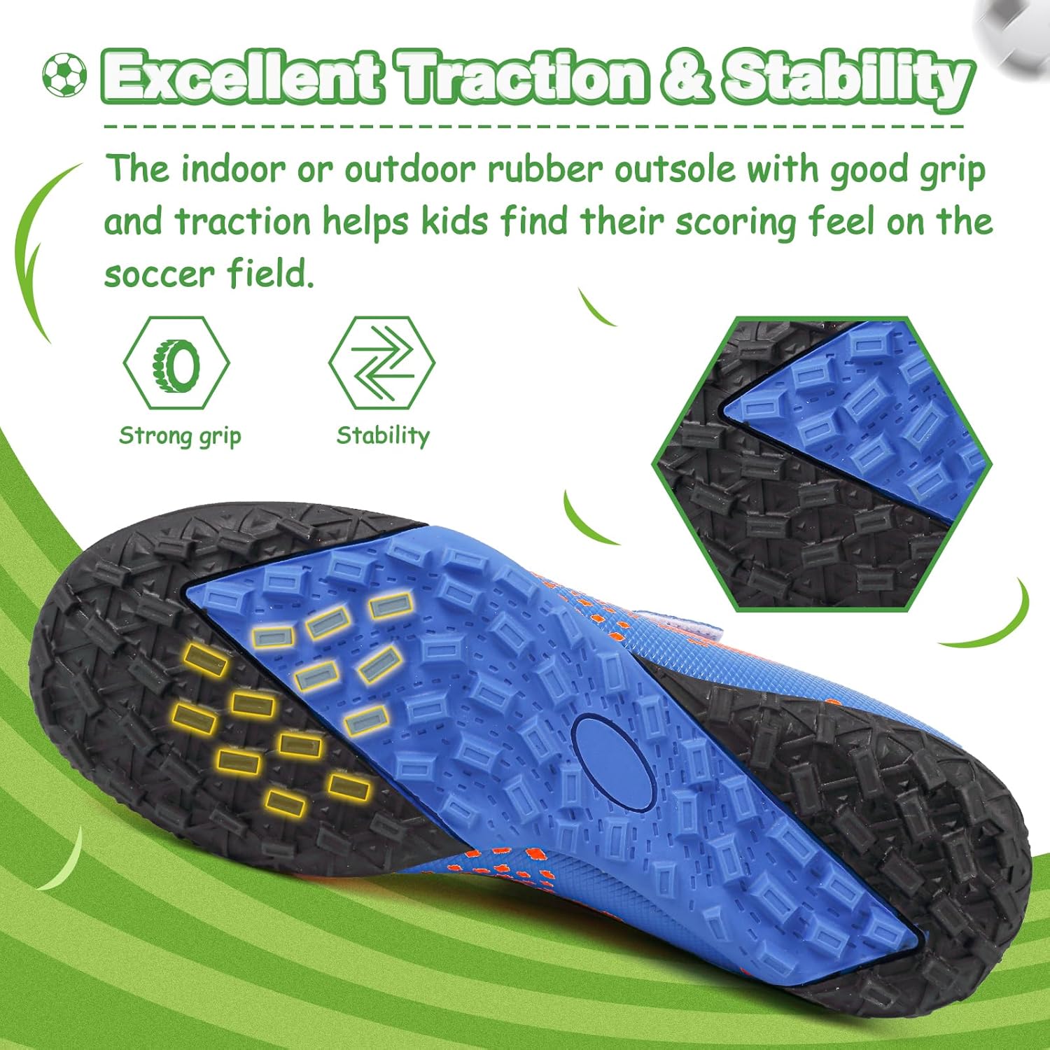 Hanani Boys Girls Soccer Cleats for Kids Football Shoes High Top Training Youth Football Cleats Outdoor/Indoor Athletic Turf Shoes | Football cleats, Soccer cleats Hanani Boys Girls Soccer Cleats for Kids Football Shoes High Top Training Youth Football Cleats Outdoor/Indoor Athletic Turf Shoes
