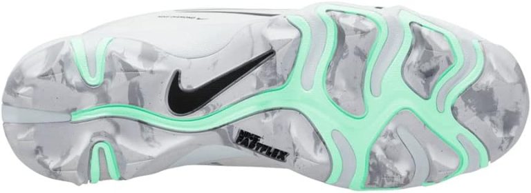 Nike Women's Hyperdiamond 4 Keystone Molded Softball Cleats | Softball cleats Nike Girls Hyperdiamond 4 Keystone Gg Molded Softball Cleats Sz 3 White Black