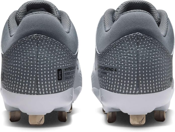nike womens hyperdiamond 4 pro metal fastpitch softball cleats 3