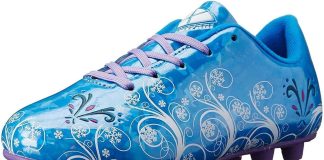 vizari frost firm ground football shoes for youth graphic soccer shoes for kids with comfort padded linings durable clea