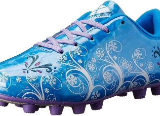vizari frost firm ground football shoes for youth graphic soccer shoes for kids with comfort padded linings durable clea