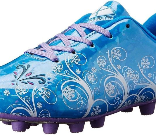 vizari frost firm ground football shoes for youth graphic soccer shoes for kids with comfort padded linings durable clea