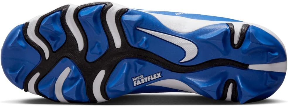 Nike Hyperdiamond 4 Keystone Womens Softball Cleats (CZ5918-007, Black/White-Cool Grey-Volt)