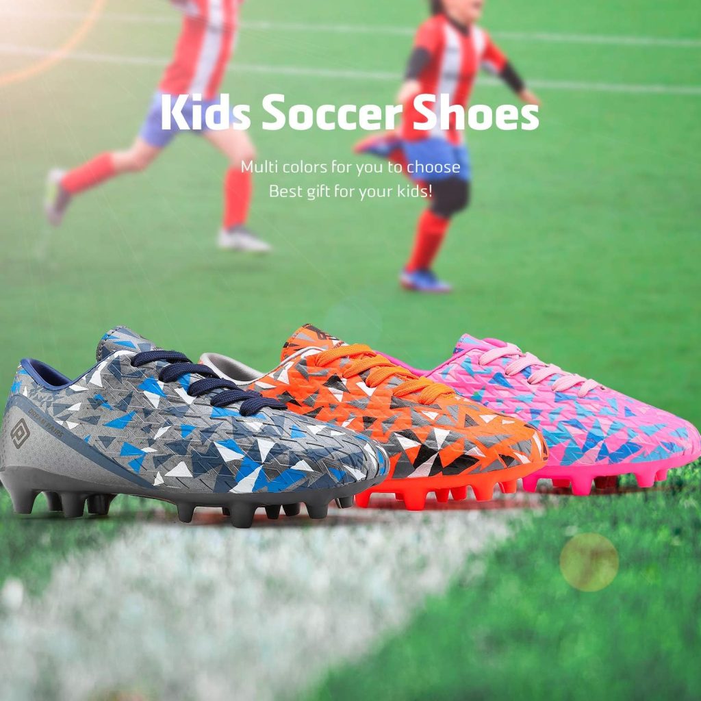 DREAM PAIRS Men's High Tops Lace Up Soccer Cleats, Lightweight Professional Athletic Football Cleats Mens Athletic Shoes for Training Soccer | Football cleats Dream Pairs Boys Girls Soccer Cleats Youth Firm Ground Athletic Outdoor Training Football Shoes For Littlebig Kid