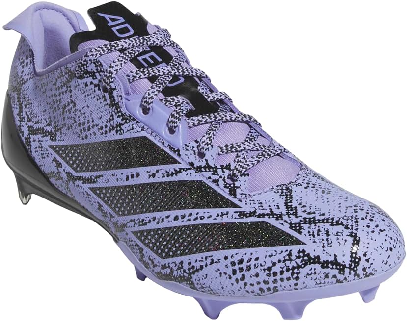 adidas Mens Adizero Electric Exotic Speed Football Sneakers Shoes - Purple adidas Mens Adizero Electric Exotic Speed Football Sneakers Shoes - Purple