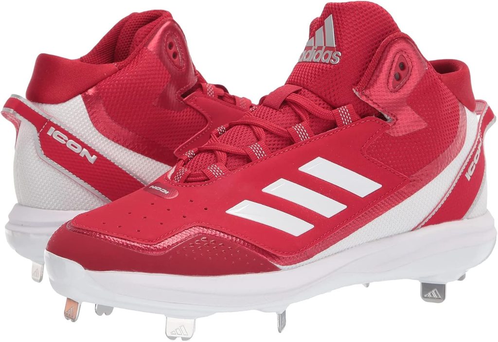 adidas Mens Icon 7 MidBaseball Shoe