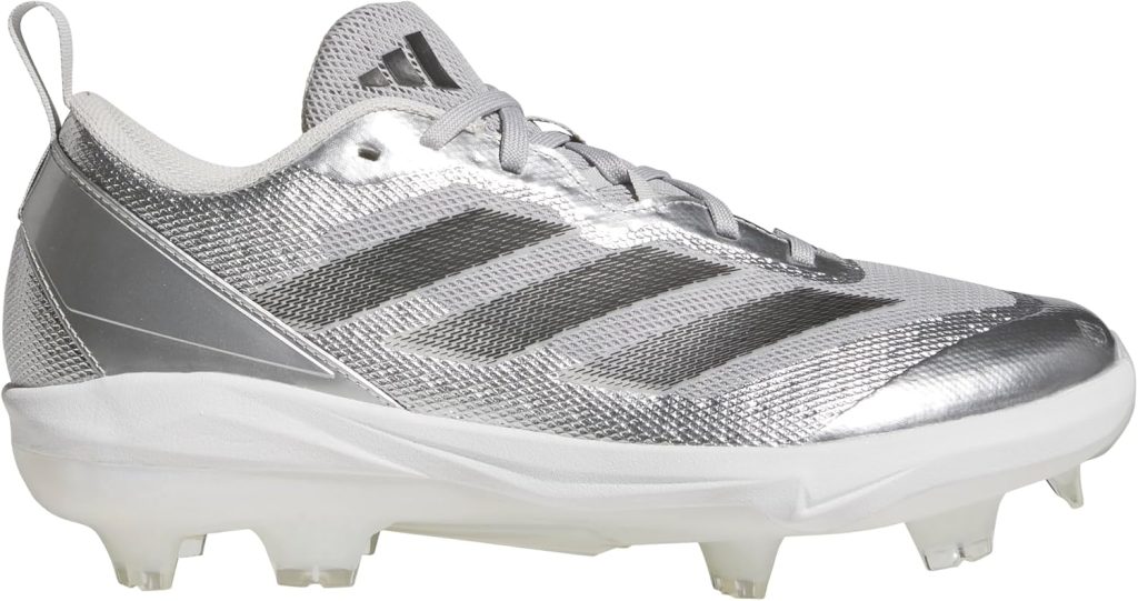 Adidas Womens Adizero Instinct TPU Silver Speed Softball Adidas Womens Adizero Instinct TPU Silver Speed Softball