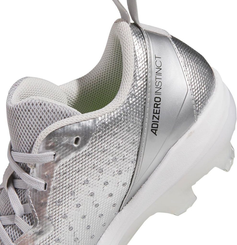 Adidas Womens Adizero Instinct TPU Silver Speed Softball Adidas Womens Adizero Instinct TPU Silver Speed Softball