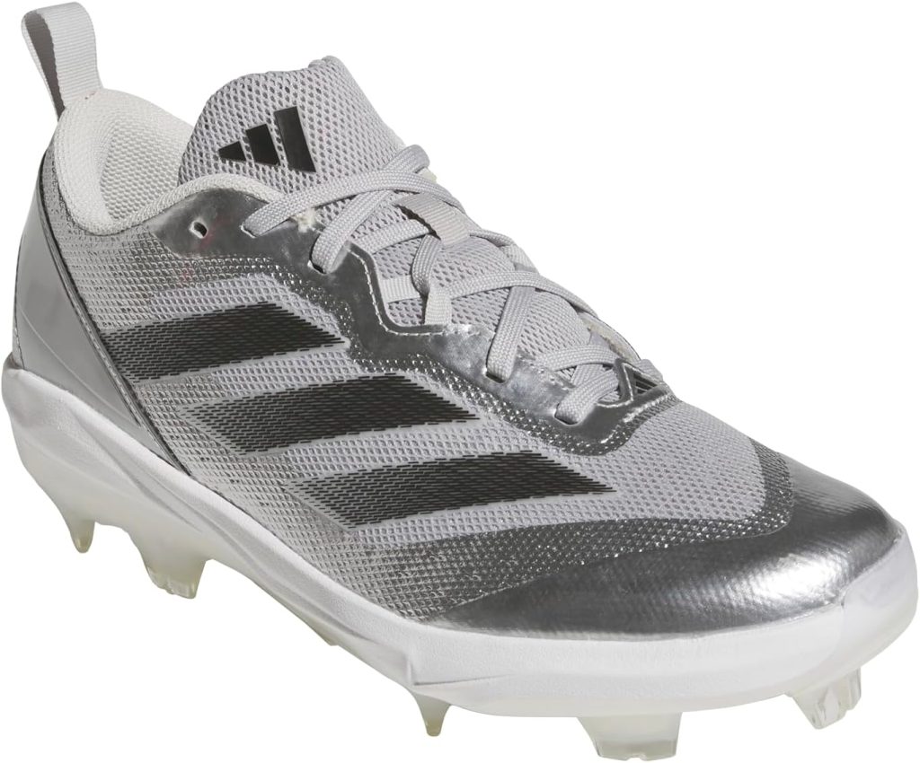 Adidas Womens Adizero Instinct TPU Silver Speed Softball Adidas Womens Adizero Instinct TPU Silver Speed Softball