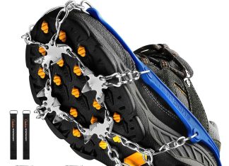 Crampons Ice Cleats 19 Stainless Steel Spikes review