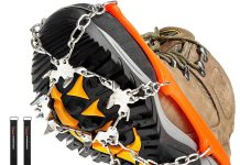 Crampons Ice Cleats Snow Grips for Boots review