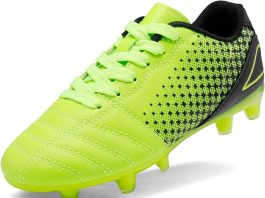 DREAM PAIRS Boys Girls Outdoor Sport Football Shoes Soccer Cleats for Little/Big Kid