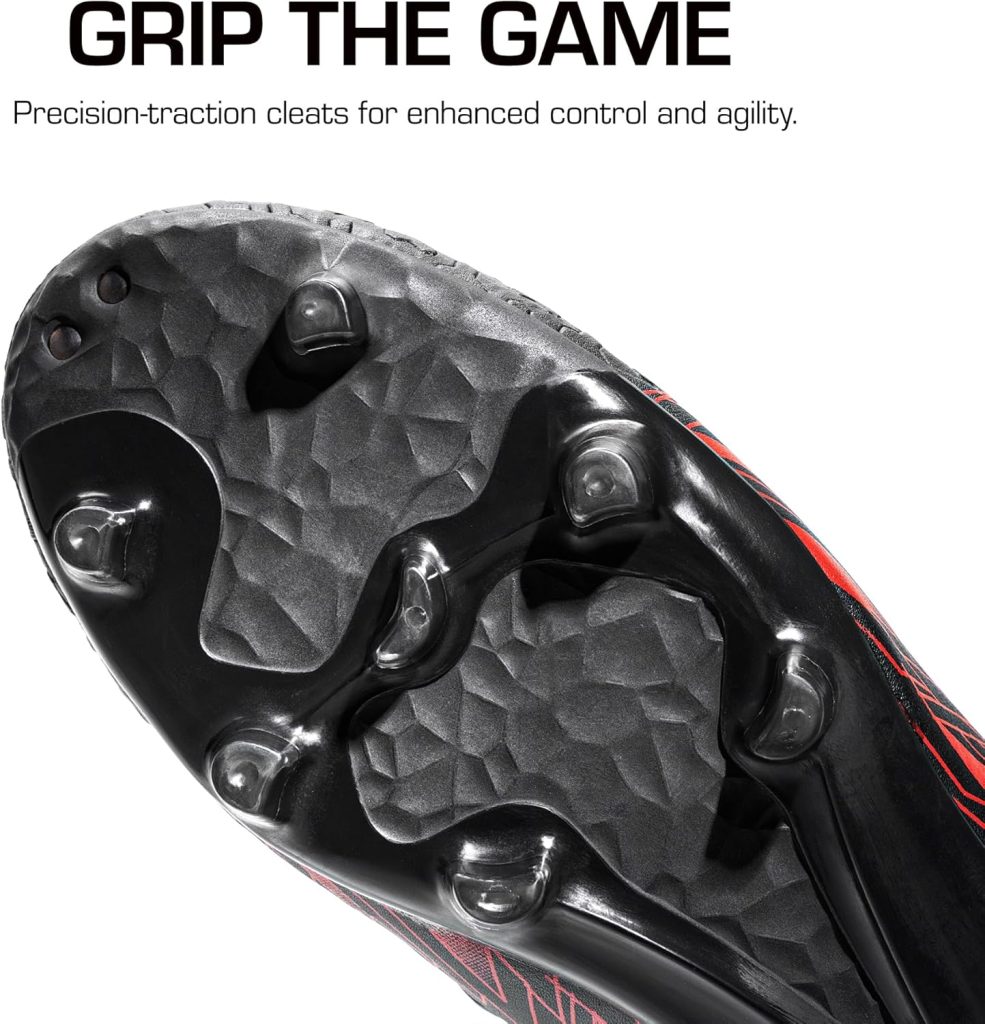 DREAM PAIRS Mens Firm Ground Soccer Cleats Shoes