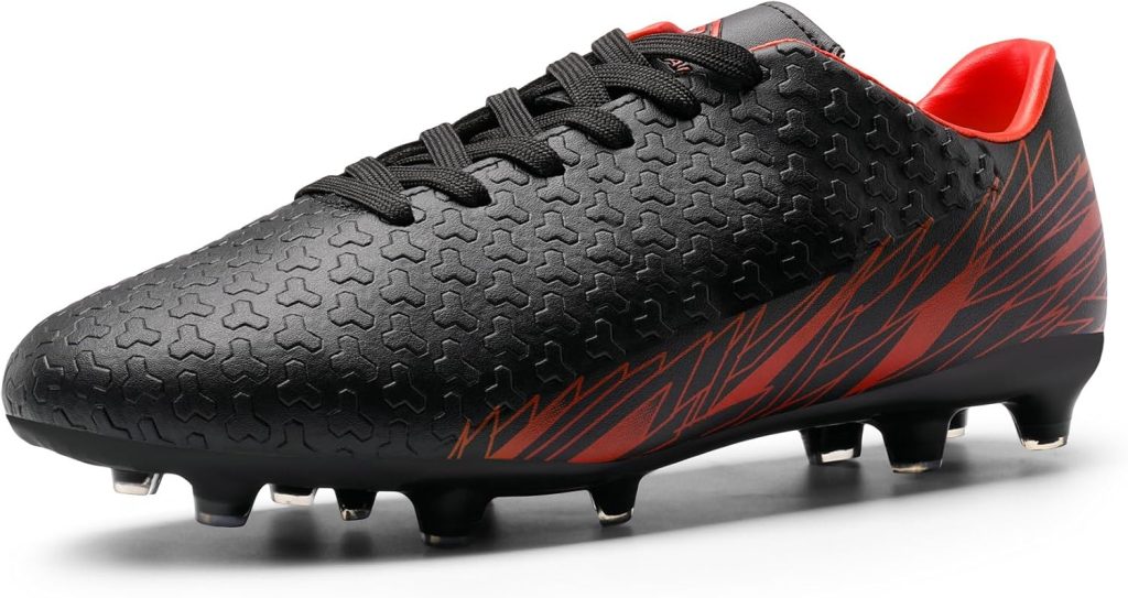 DREAM PAIRS Mens Firm Ground Soccer Cleats Shoes