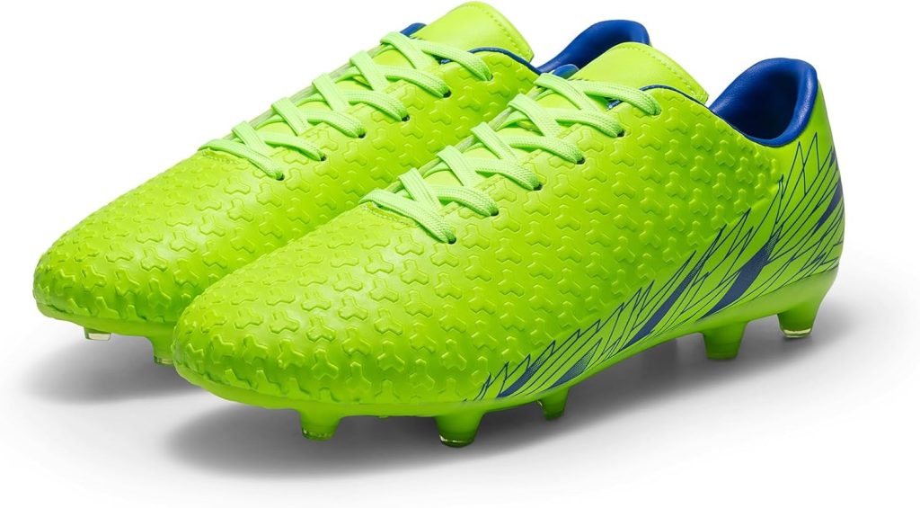 DREAM PAIRS Mens Firm Ground Soccer Cleats Shoes