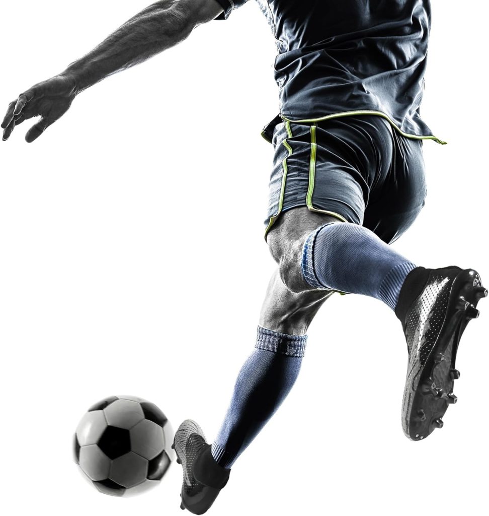 DREAM PAIRS Mens Soccer Cleats Lightweight Football Cleats Professional Training High-top Soccer Shoes
