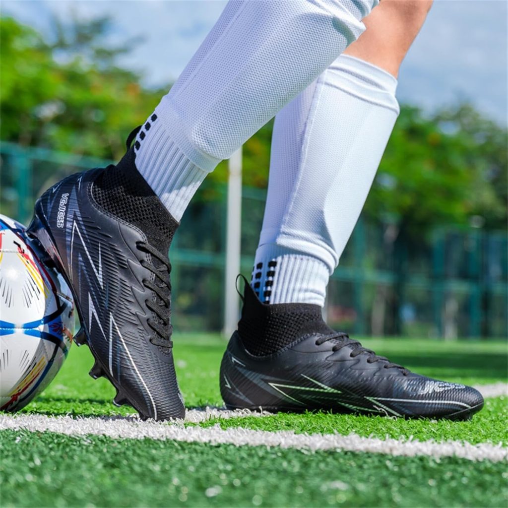 Indoor Soccer Cleats Mens Womens Turf Soccer Cleats Wide Socer Shoes FG AG TF High Ankle Football Boots Indoor Soccer Cleats Mens Womens Turf Soccer Cleats Wide Socer Shoes FG AG TF High Ankle Football Boots