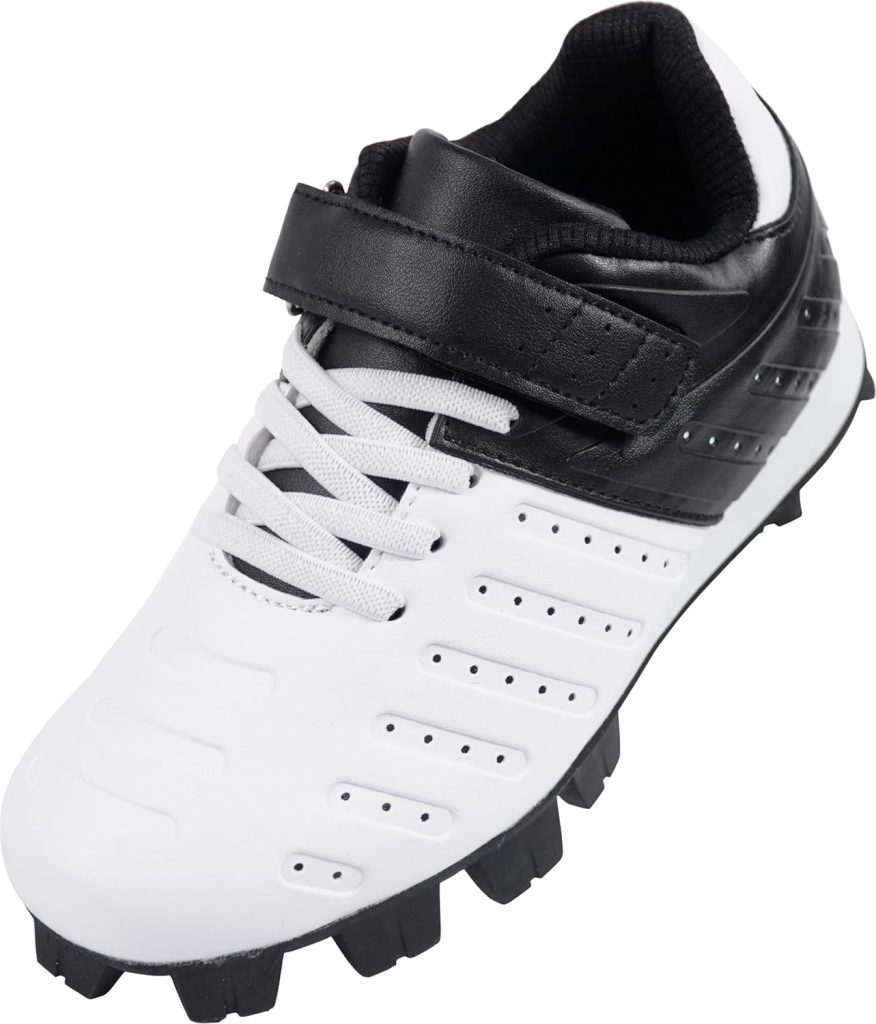 Kids FG Baseball Cleats - Lightweight Softball Shoes for Boys Girls - Athletic Youth Softball Shoes Kids FG Baseball Cleats - Lightweight Softball Shoes for Boys Girls - Athletic Youth Softball Shoes