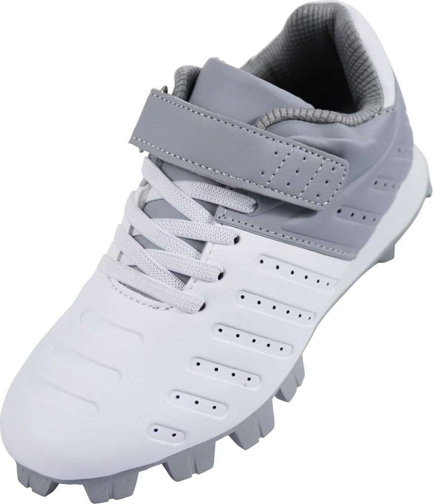 Kids FG Baseball Cleats - Lightweight Softball Shoes for Boys Girls - Athletic Youth Softball Shoes Kids FG Baseball Cleats - Lightweight Softball Shoes for Boys Girls - Athletic Youth Softball Shoes