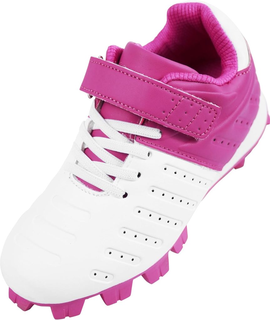 Kids FG Baseball Cleats - Lightweight Softball Shoes for Boys Girls - Athletic Youth Softball Shoes Kids FG Baseball Cleats - Lightweight Softball Shoes for Boys Girls - Athletic Youth Softball Shoes