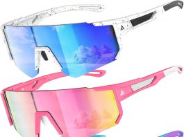 Kids Sunglasses Youth Baseball Softball Sunglasses for Girls Boys Age 4-14 UV Protection Sports Kids 3 Pack