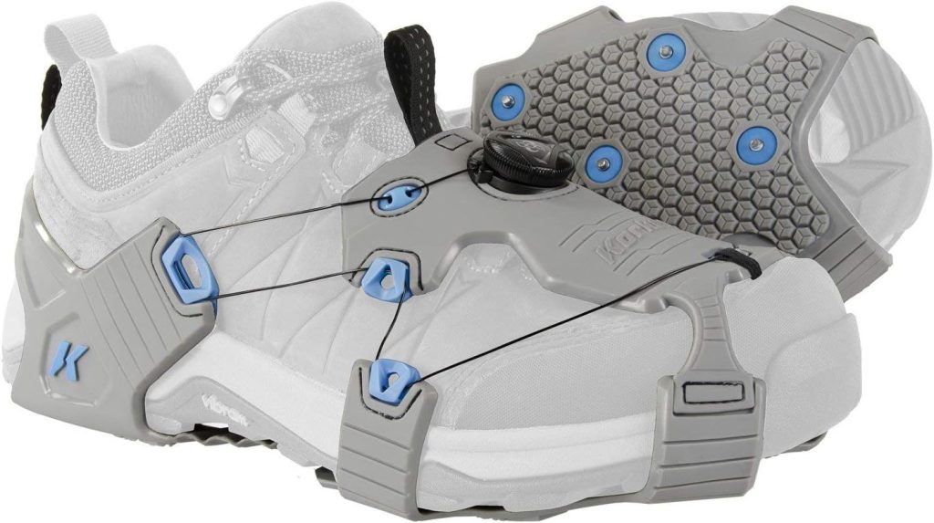 Korkers Ice Walker Ice Cleats - Lightweight and Durable - 22 Replaceable Steel Spikes Korkers Ice Walker Ice Cleats - Lightweight and Durable - 22 Replaceable Steel Spikes