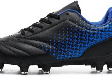 LIZRHA Soccer Shoes for Boys Girls Soccer Cleats Boys Girls Kids Athletic Outdoor Football Shoes Youth Football Cleats Outdoor & Indoor Soccer Shoes Lightweight, Running & Training for Students