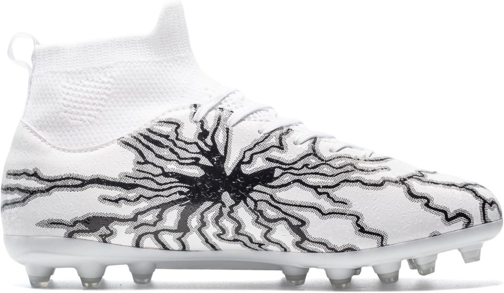 Mens Soccer Cleats Football Cleats for Unisex-Adult High-Top Spikes Shoes for Youth Big Boys Lightweight Professional Training Turf Outdoor Athletic Sneaker Mens Soccer Cleats Football Cleats for Unisex-Adult High-Top Spikes Shoes for Youth Big Boys Lightweight Professional Training Turf Outdoor Athletic Sneaker