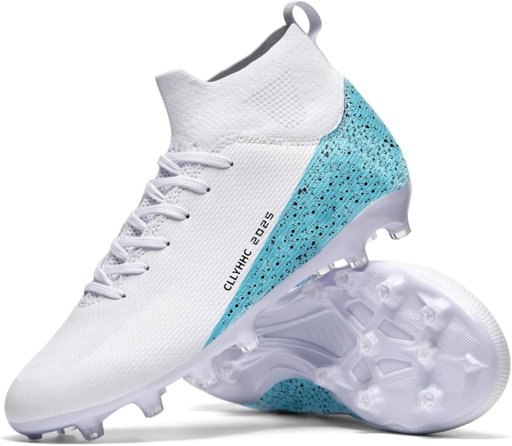 Mens Soccer Shoes Womens Indoor Outdoor Football Cleats Unisex Baseball Turf Shoe Youth Rugby Adult AG FG TF Football Boots Wide Training Sneaker review | Lacrosse cleats Mens Soccer Shoes Womens Indoor Outdoor Football Cleats Unisex Baseball Turf Shoe Youth Rugby Adult AG FG TF Football Boots
