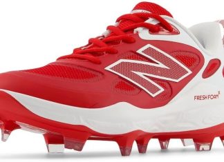 New Balance Womens Fresh-Foam Velo V4 Molded Softball-Shoes review