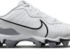 Nike Alpha Huarache 4 Cleats White Gray review Home |