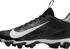 Nike Alpha Menace 4 Shark Molded Football Cleats SZ 13 Black | White