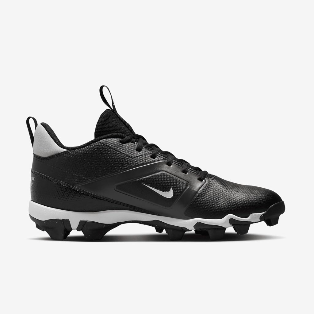 Nike Alpha Menace Shark Molded Football Cleats SZ Black | White Nike Alpha Menace Shark Molded Football Cleats SZ Black | White