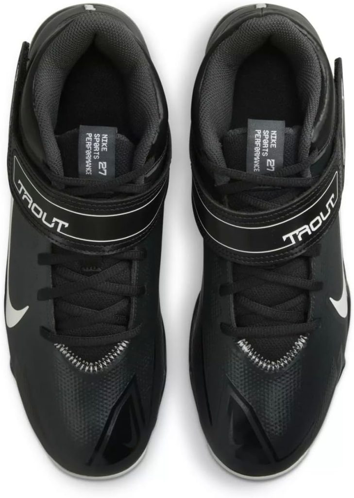 Nike Force Trout 8 Keystone CZ5911-011 Black-White Mens Baseball Cleats 11.5 US Nike Force Trout 8 Keystone CZ5911-011 Black-White Mens Baseball Cleats 11.5 US