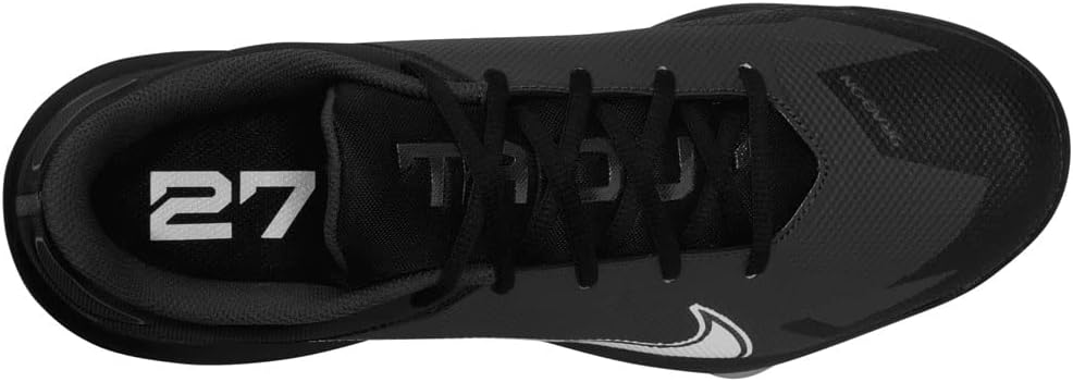 Nike Force Trout 8 Pro Molded Baseball Cleats Black | White Size 10.5 Medium