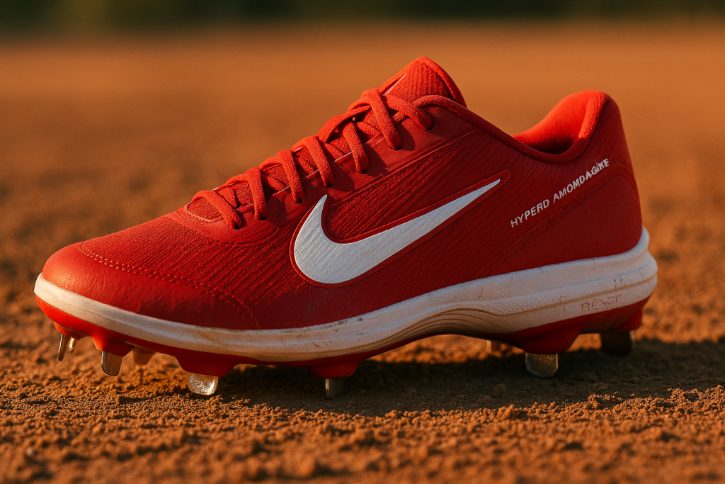 Nike Hyperdiamond 4 Elite Low Metal Softball Cleats, CZ5917-600 | Softball cleats Nike Hyperdiamond 4 Elite Low Metal Softball Cleats, CZ5917-600