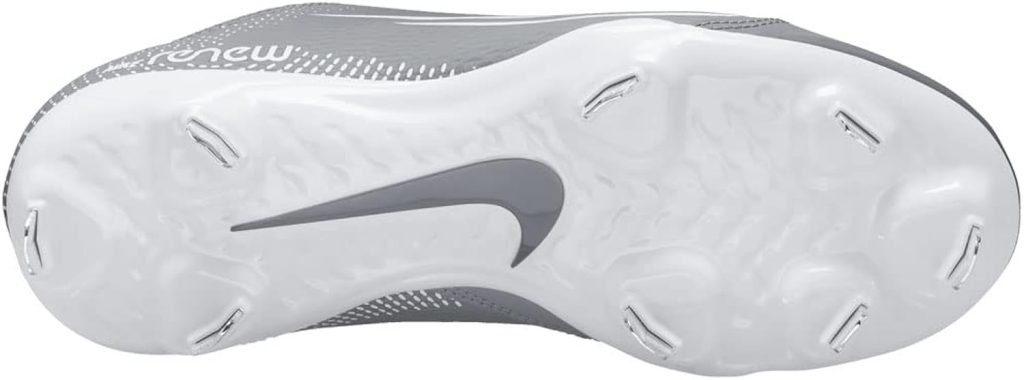 Nike Hyperdiamond 4 Pro Metal Softball Cleats Gray | White Size 8 Medium Nike Hyperdiamond 4 Pro Metal Softball Cleats Gray | White Size 8 Medium