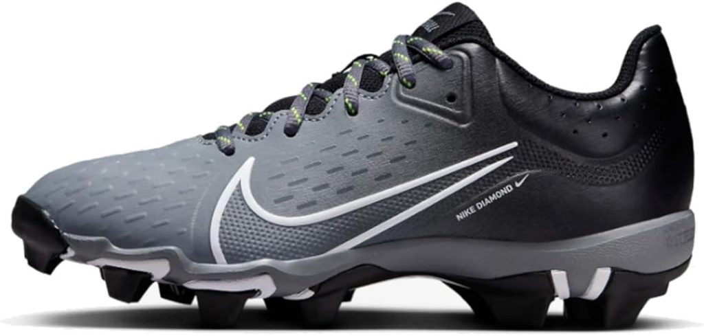 Nike Hyperdiamond Keystone Womens Softball Cleats (CZ5918-007, Black/White-Cool Grey-Volt) Nike Hyperdiamond Keystone Womens Softball Cleats (CZ5918-007, Black/White-Cool Grey-Volt)