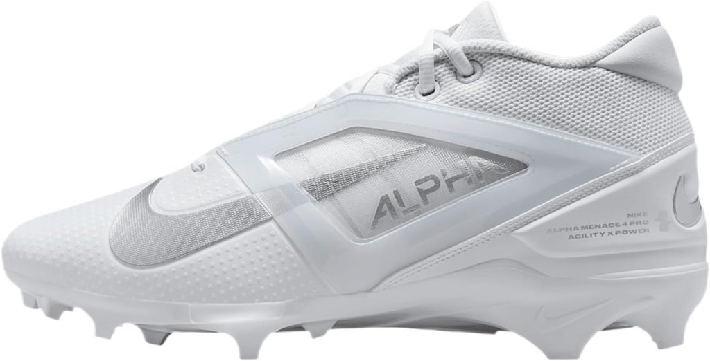 Nike Mens Alpha Menace 4 Pro NRG Football Cleats Nike Mens Alpha Menace 4 Pro NRG Football Cleats