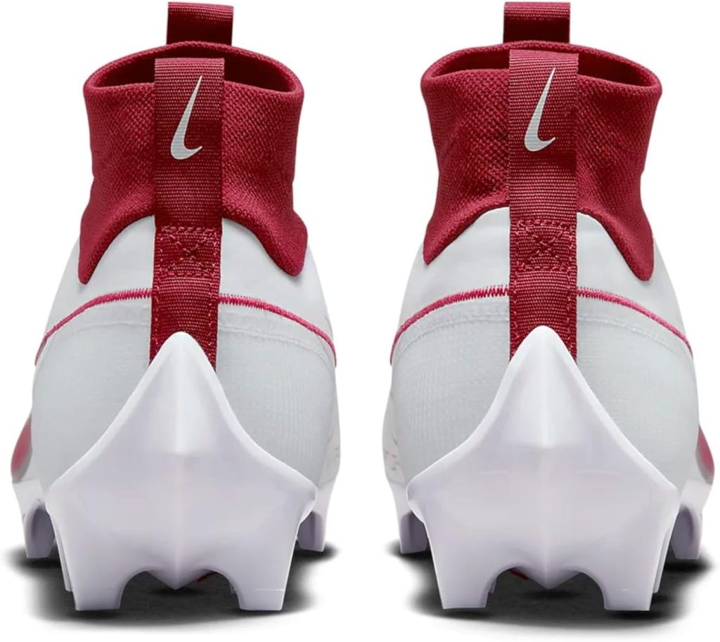 Nike Mens Vapor Edge Pro 360 2 Football Cleats (10 US, White/Pure Platinum/Team Crimson) Nike Mens Vapor Edge Pro 360 2 Football Cleats (10 US, White/Pure Platinum/Team Crimson)