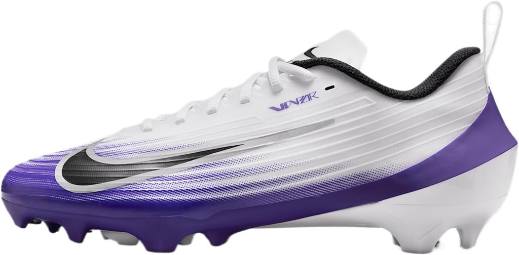 Nike Vapor Speed 3 Football Cleats (FB3303-102, White/University Red/Black) Nike Vapor Speed 3 Football Cleats (FB3303-102, White/University Red/Black)