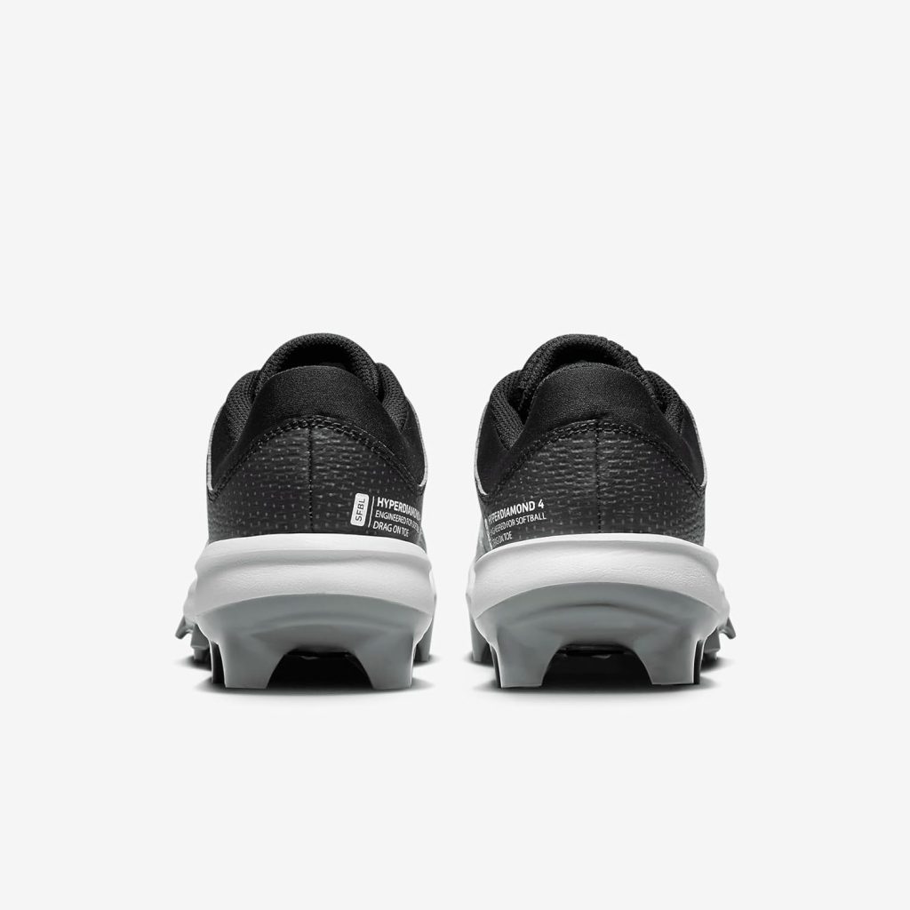 Nike Womens Hyperdiamond Pro Molded Softball Cleats SZ 9.5 Black | White | Gray, DC8990-001 Nike Womens Hyperdiamond Pro Molded Softball Cleats SZ 9.5 Black | White | Gray, DC8990-001