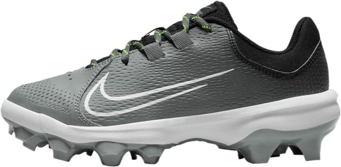 nike-womens-hyperdiamond-pro-molded-softball-cleats-sz-95-black-white-gray-dc8990-001