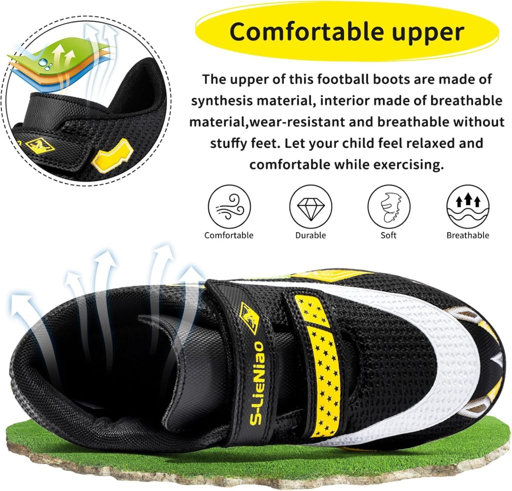 Soccer Cleats Kids Boys Girls Football Cleats Zapatos de Futbol Outdoor Soccer Shoes Tacos de Futbol Para Niños Youth Baseball Cleats Professional Training Football Shoes Turf Football Boots Soccer Cleats Kids Boys Girls Football Cleats Zapatos de Futbol Outdoor Soccer Shoes Tacos de Futbol Para Niños Youth Baseball Cleats Professional Training Football Shoes Turf Football Boots