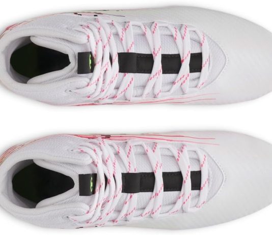 Under Armour Kids Highlight Jr. LE Lacrosse Cleats – High Ankle Support